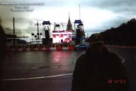 Mild Seven Renault F1 Team в Москве, Воробьевы горы. 18 октября 2003 года.