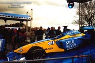 Mild Seven Renault F1 Team в Москве, Воробьевы горы. 18 октября 2003 года.