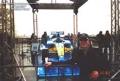Mild Seven Renault F1 Team в Москве, Воробьевы горы. 18 октября 2003 года.